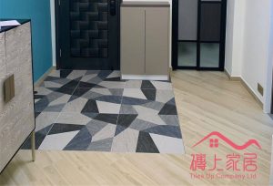 黃色系木紋磚完工圖
